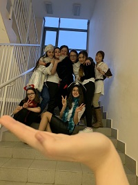 Команда на ладошке фотокросс