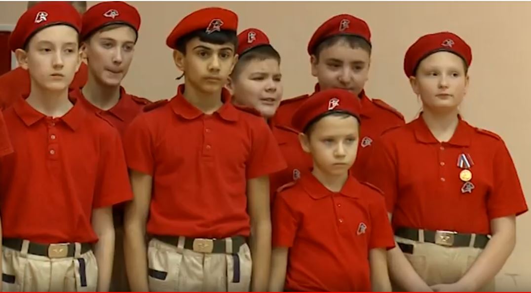 Юнармейцы в лицее 2