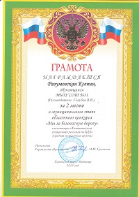Разумовская Ксения Мы за безопасную дорогу копия